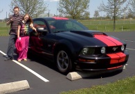 Dane, Savannah and 2006 Mustang